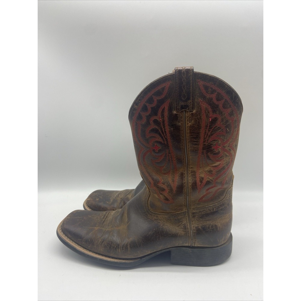 Ariat Western‎ Cowboy Boots Rodeo Square Toe Size 4